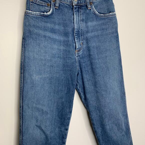 AGOLDE Pinch Waist Straight Jeans Womens Size 26 Blue - Picture 11 of 16